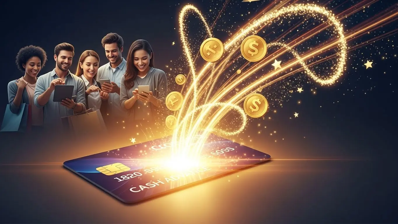 카드 현금화 이용 시 주의해야 할 사항을 안내하는 그래픽