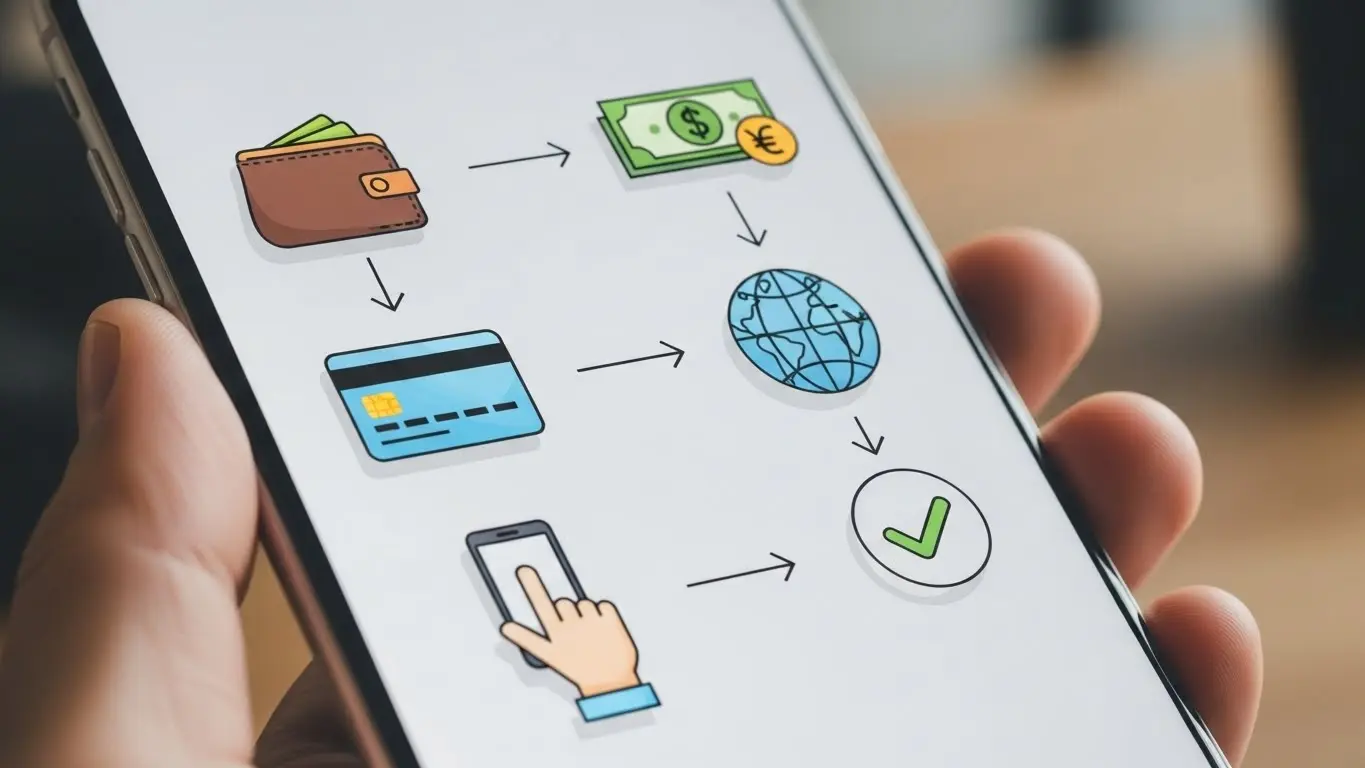 신용카드 한도 현금화 관련 주요 정보를 시각적으로 설명하는 이미지